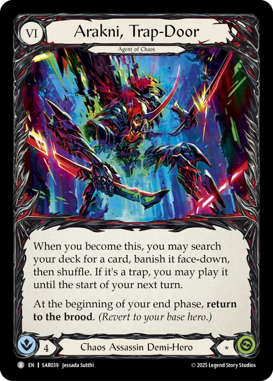 Arakni, Trap-Door - Flesh and Blood TCG - MoxLand