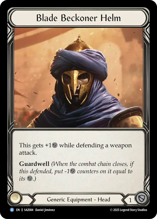Blade Beckoner Helm - Flesh and Blood TCG - MoxLand