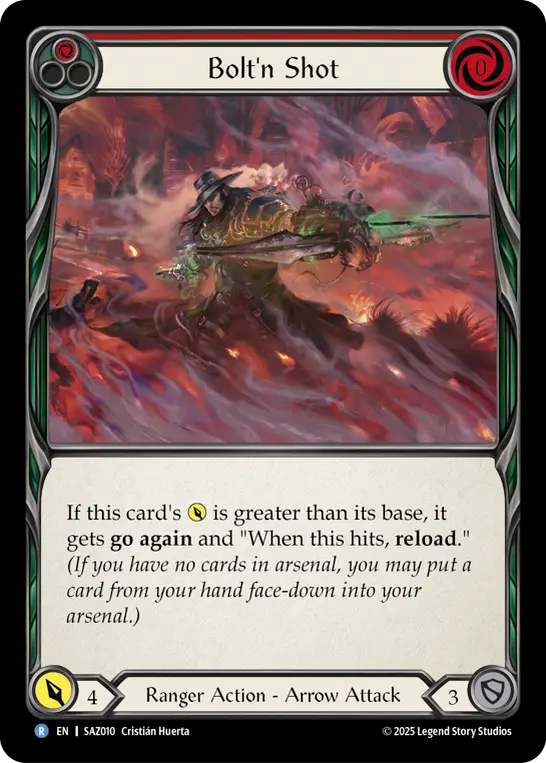 Bolt'n' Shot (Red) - Flesh and Blood TCG - MoxLand