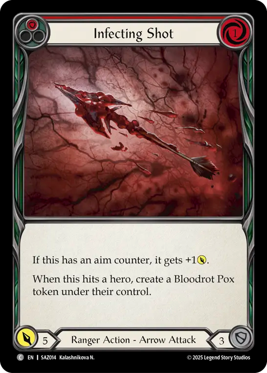Infecting Shot (Red) - Flesh and Blood TCG - MoxLand