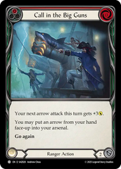 Call in the Big Guns (Red) - Flesh and Blood TCG - MoxLand