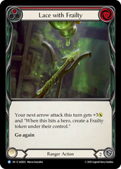 Lace with Frailty (Red) - Flesh and Blood TCG - MoxLand