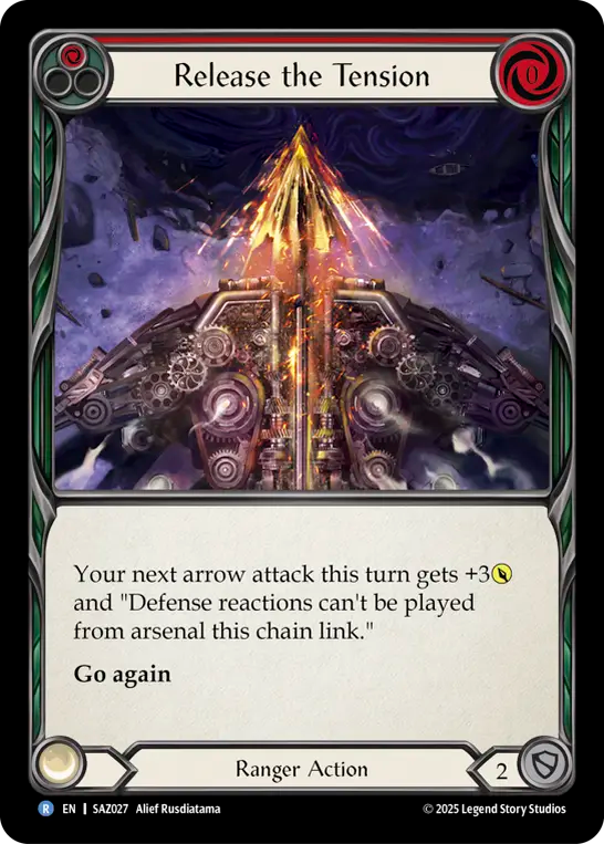 Release the Tension (Red) - Flesh and Blood TCG - MoxLand