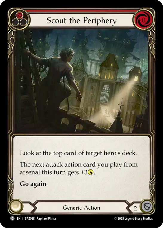 Scout the Periphery (Red) - Flesh and Blood TCG - MoxLand