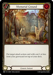 Memorial Ground (Yellow) - Flesh and Blood TCG - MoxLand