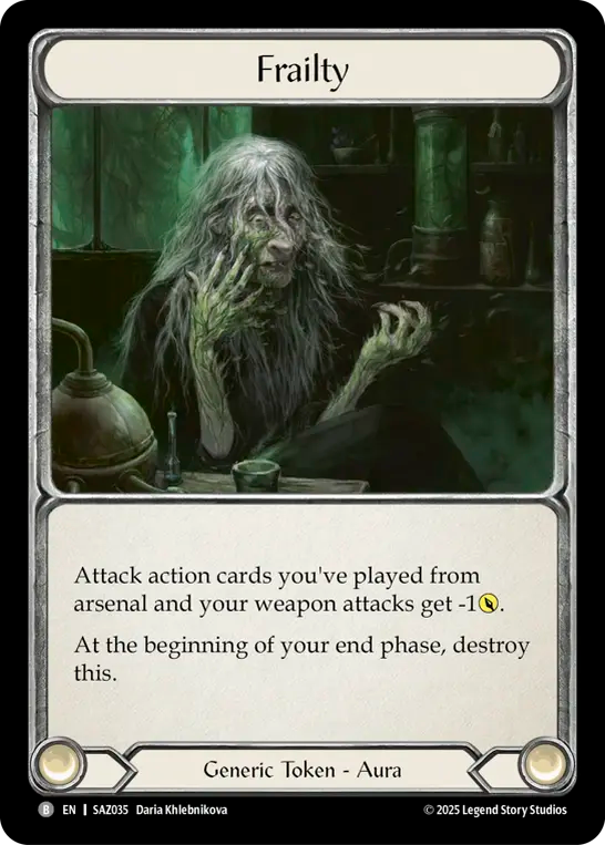 Frailty - Flesh and Blood TCG - MoxLand