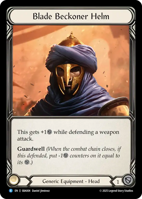 Blade Beckoner Helm - Flesh and Blood TCG - MoxLand