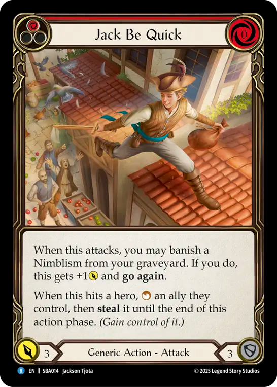Jack Be Quick (Red) - Flesh and Blood TCG - MoxLand