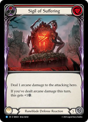 Sigil of Suffering (Red) - Flesh and Blood TCG - MoxLand