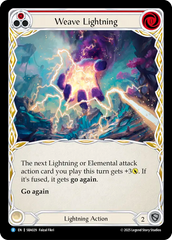 Weave Lightning (Red) - Flesh and Blood TCG - MoxLand