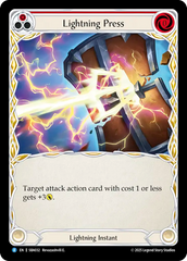 Lightning Press (Red) - Flesh and Blood TCG - MoxLand
