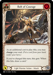 Bolt of Courage (Red) - Flesh and Blood TCG - MoxLand