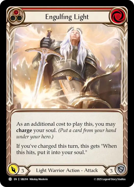 Engulfing Light (Red) - Flesh and Blood TCG - MoxLand