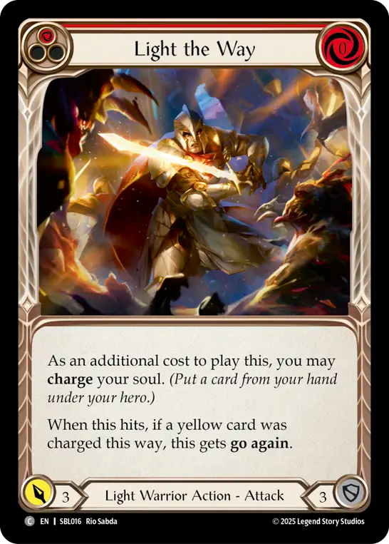 Light the Way (Red) - Flesh and Blood TCG - MoxLand