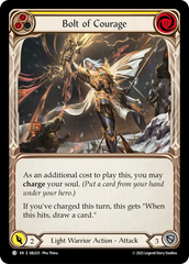 Bolt of Courage (Yellow) - Flesh and Blood TCG - MoxLand