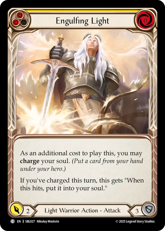Engulfing Light (Yellow) - Flesh and Blood TCG - MoxLand