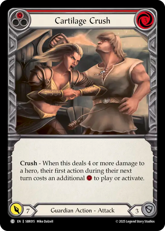 Cartilage Crush (Red) - Flesh and Blood TCG - MoxLand