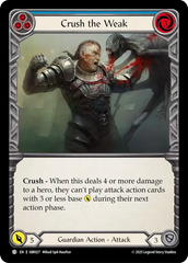 Crush the Weak (Blue) - Flesh and Blood TCG - MoxLand