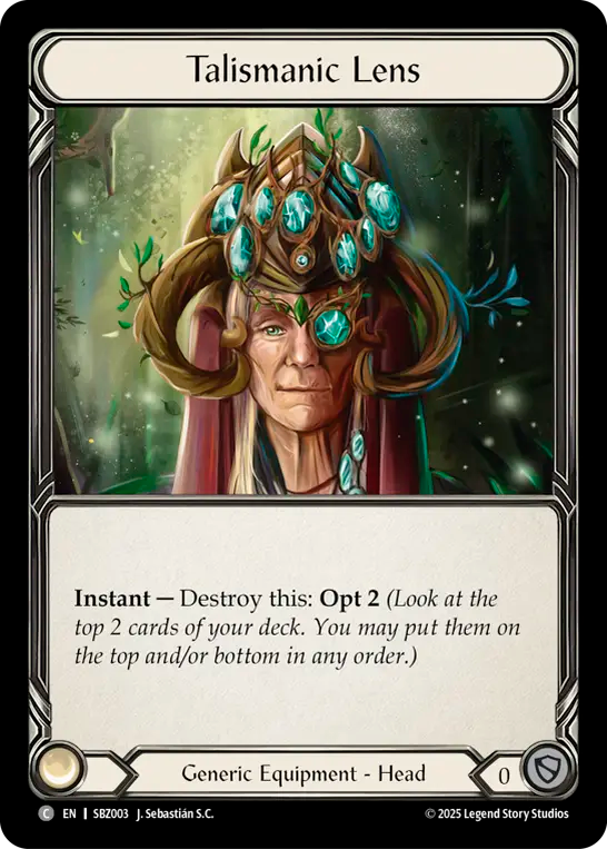 Talismanic Lens - Flesh and Blood TCG - MoxLand