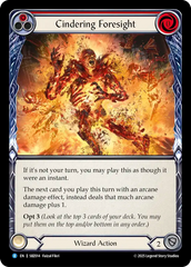 Cindering Foresight (Red) - Flesh and Blood TCG - MoxLand