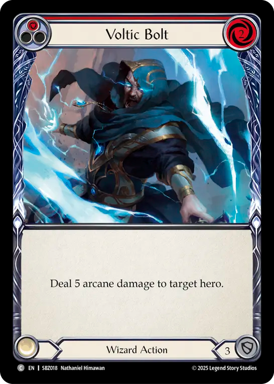 Voltic Bolt (Red) - Flesh and Blood TCG - MoxLand
