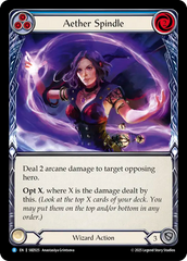 Aether Spindle (Blue) - Flesh and Blood TCG - MoxLand