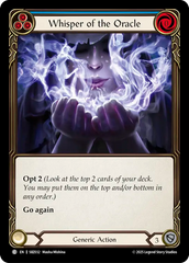 Whisper of the Oracle (Blue) - Flesh and Blood TCG - MoxLand
