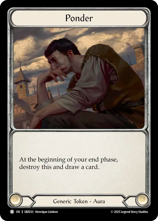 Ponder - Flesh and Blood TCG - MoxLand