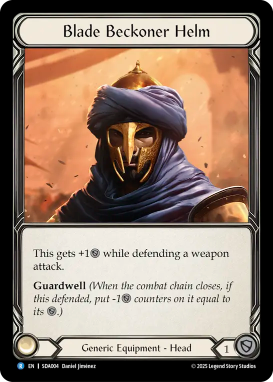 Blade Beckoner Helm - Flesh and Blood TCG - MoxLand