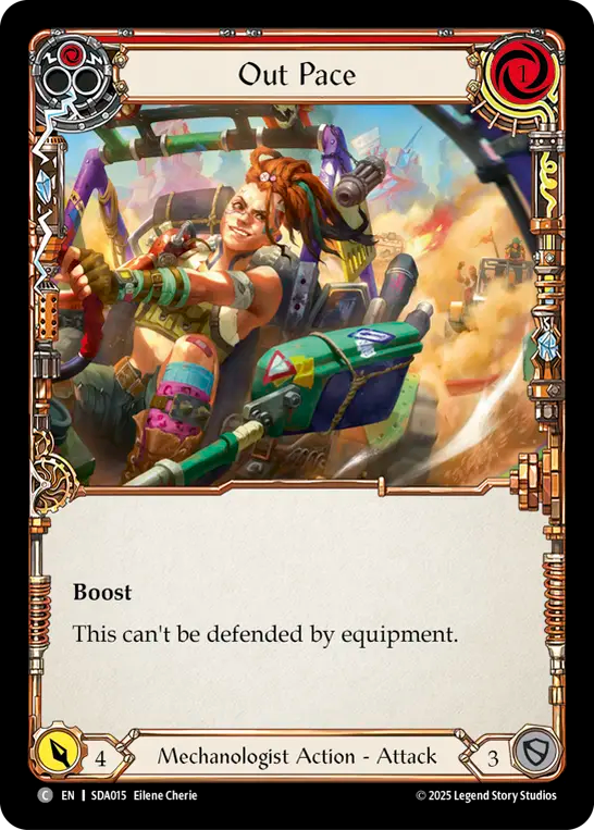 Out Pace (Red) - Flesh and Blood TCG - MoxLand