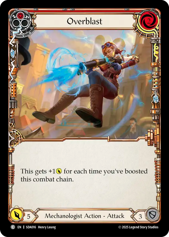 Overblast (Red) - Flesh and Blood TCG - MoxLand