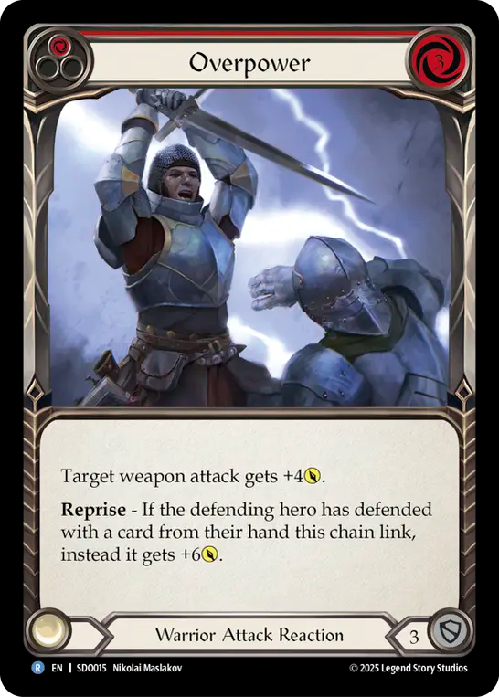 Overpower (Red) - Flesh and Blood TCG - MoxLand