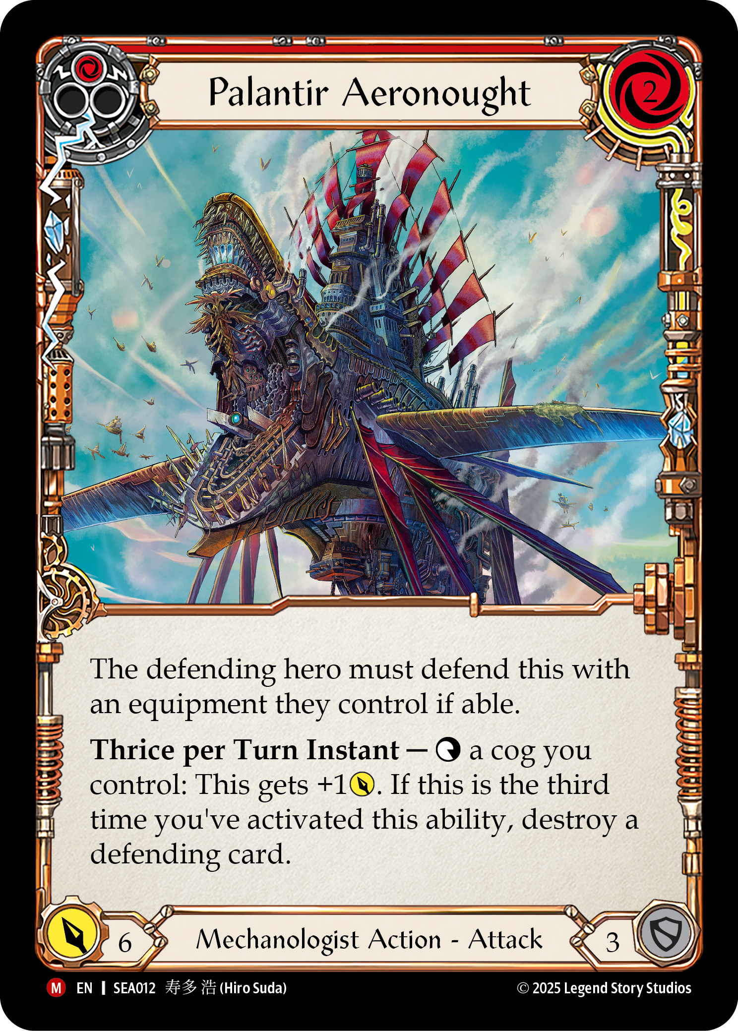 Palantir Aeronought (Red) - Flesh and Blood TCG - MoxLand
