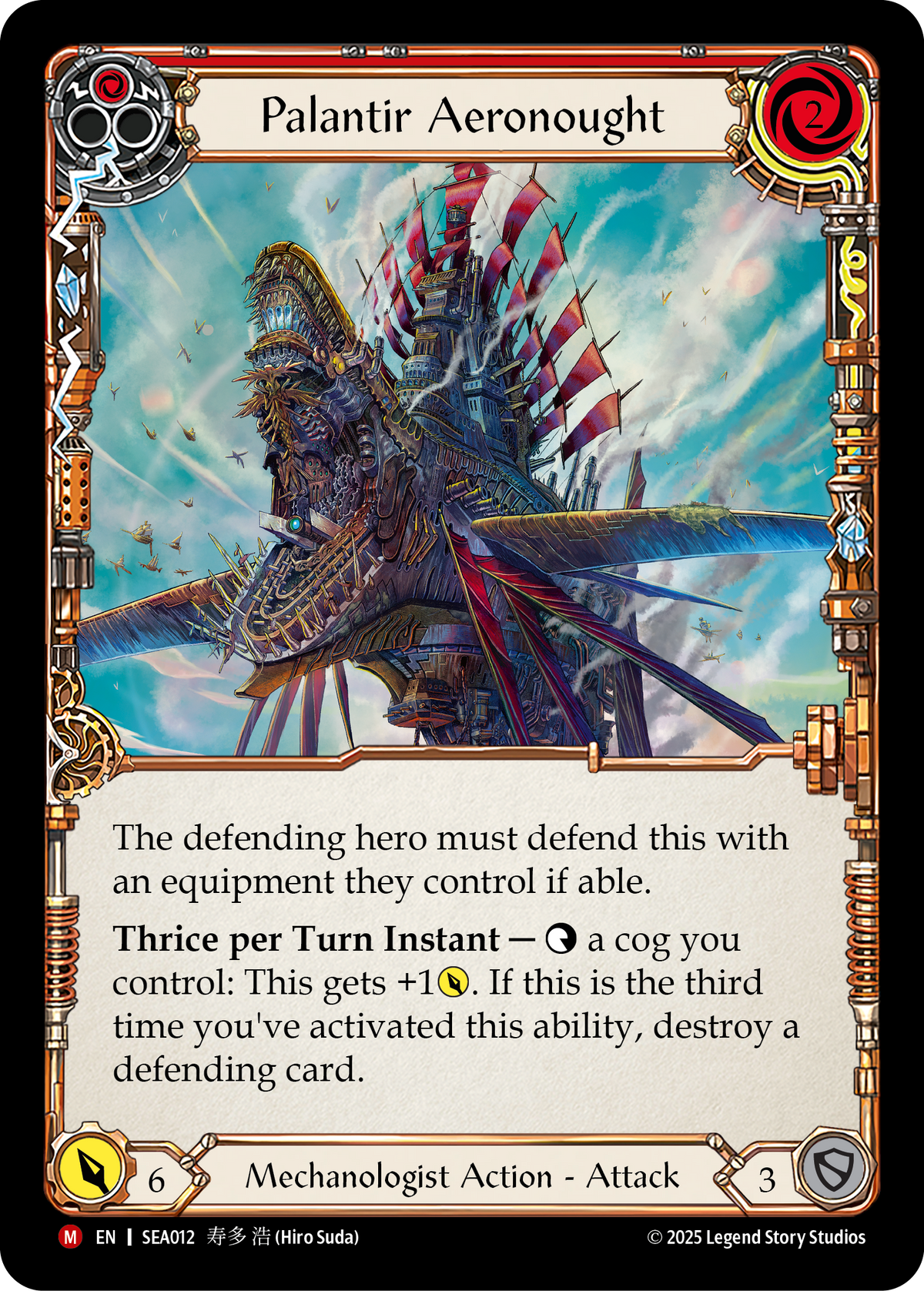 Palantir Aeronought (Red) - Flesh and Blood TCG - MoxLand