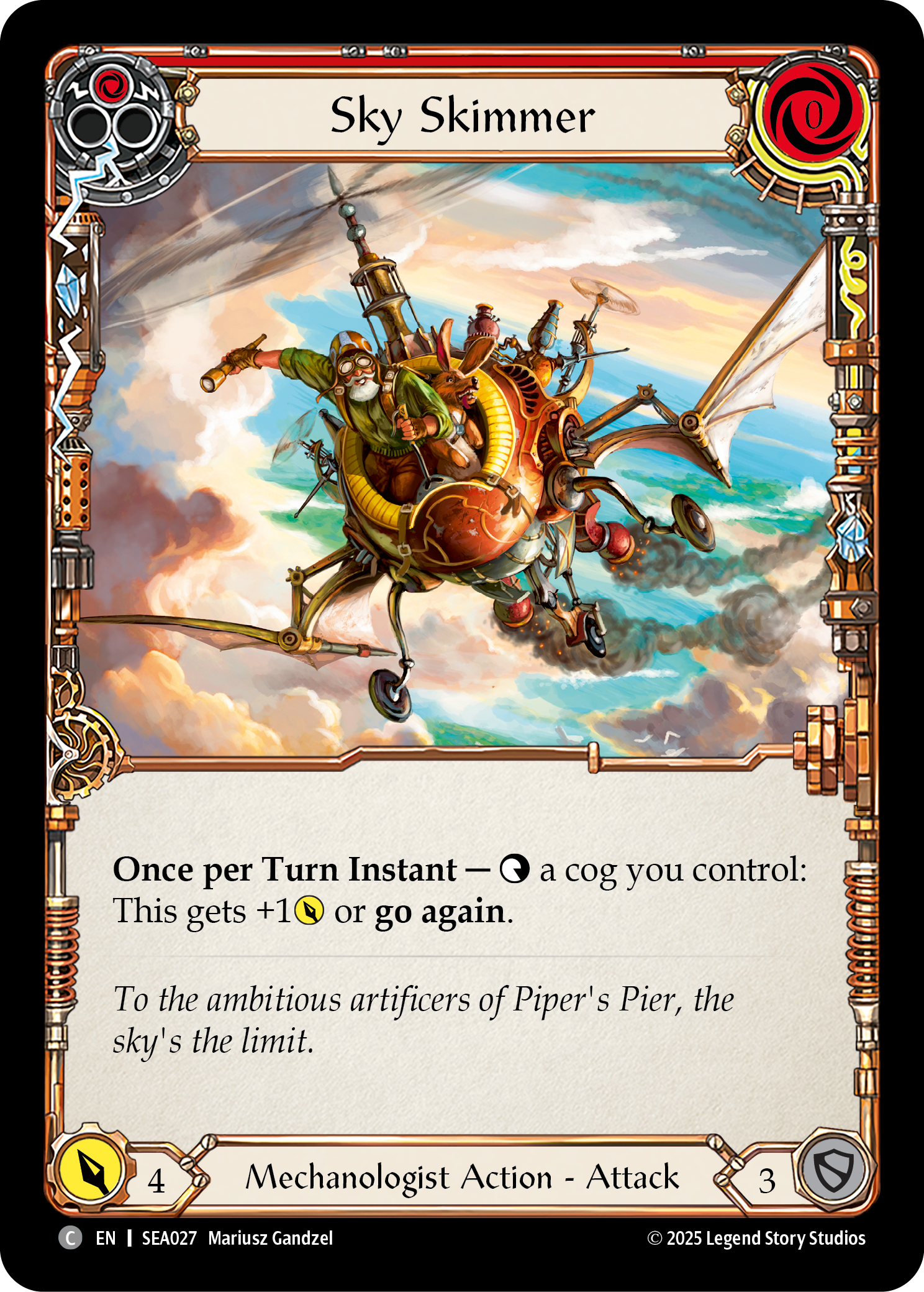 Sky Skimmer (Red) - Flesh and Blood TCG - MoxLand