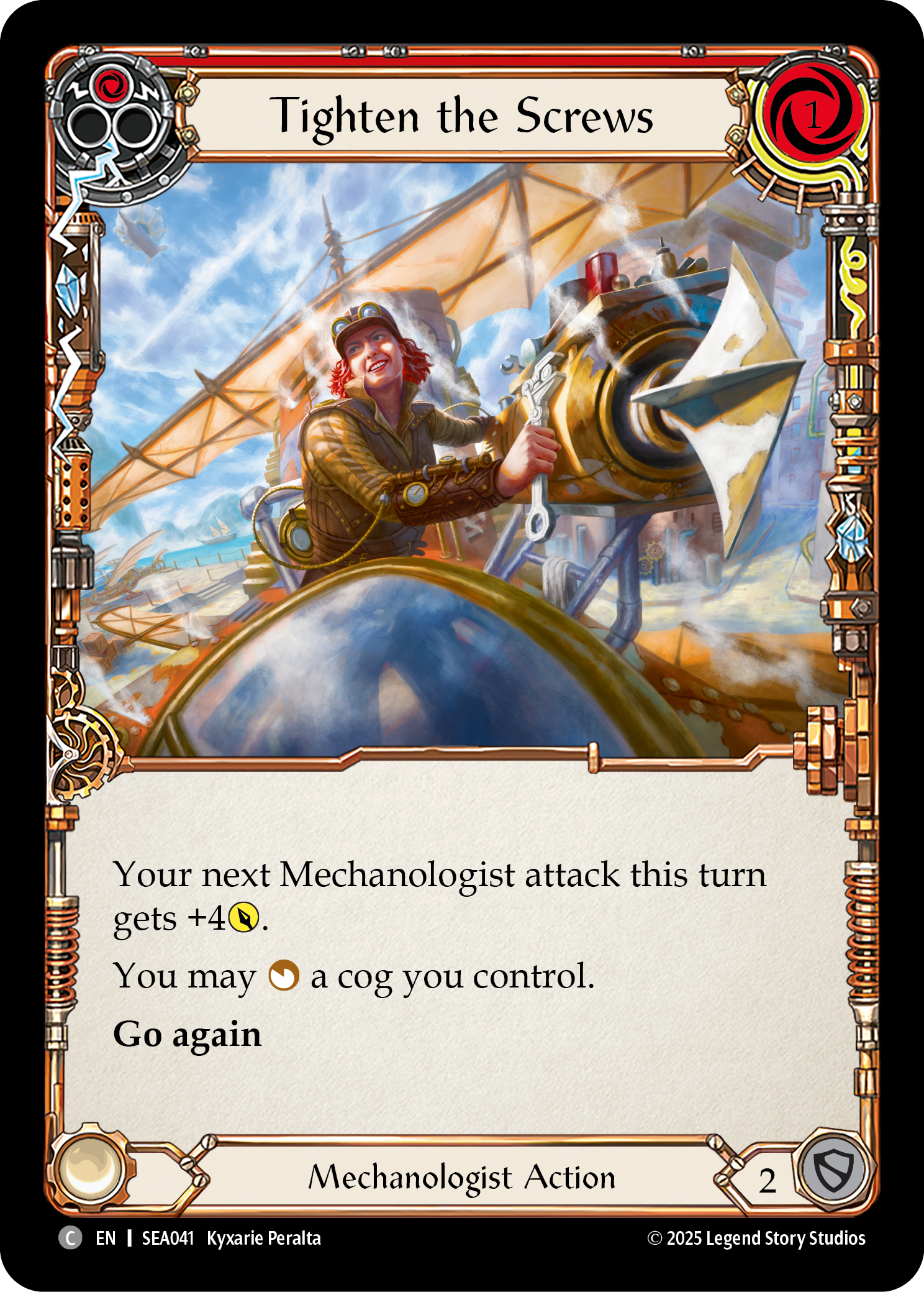 Tighten the Screws (Red) - Flesh and Blood TCG - MoxLand