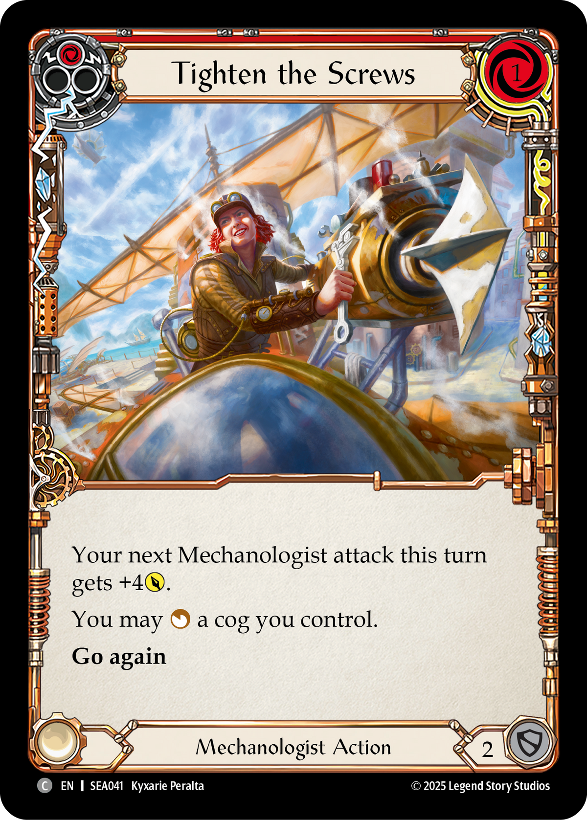Tighten the Screws (Red) - Flesh and Blood TCG - MoxLand