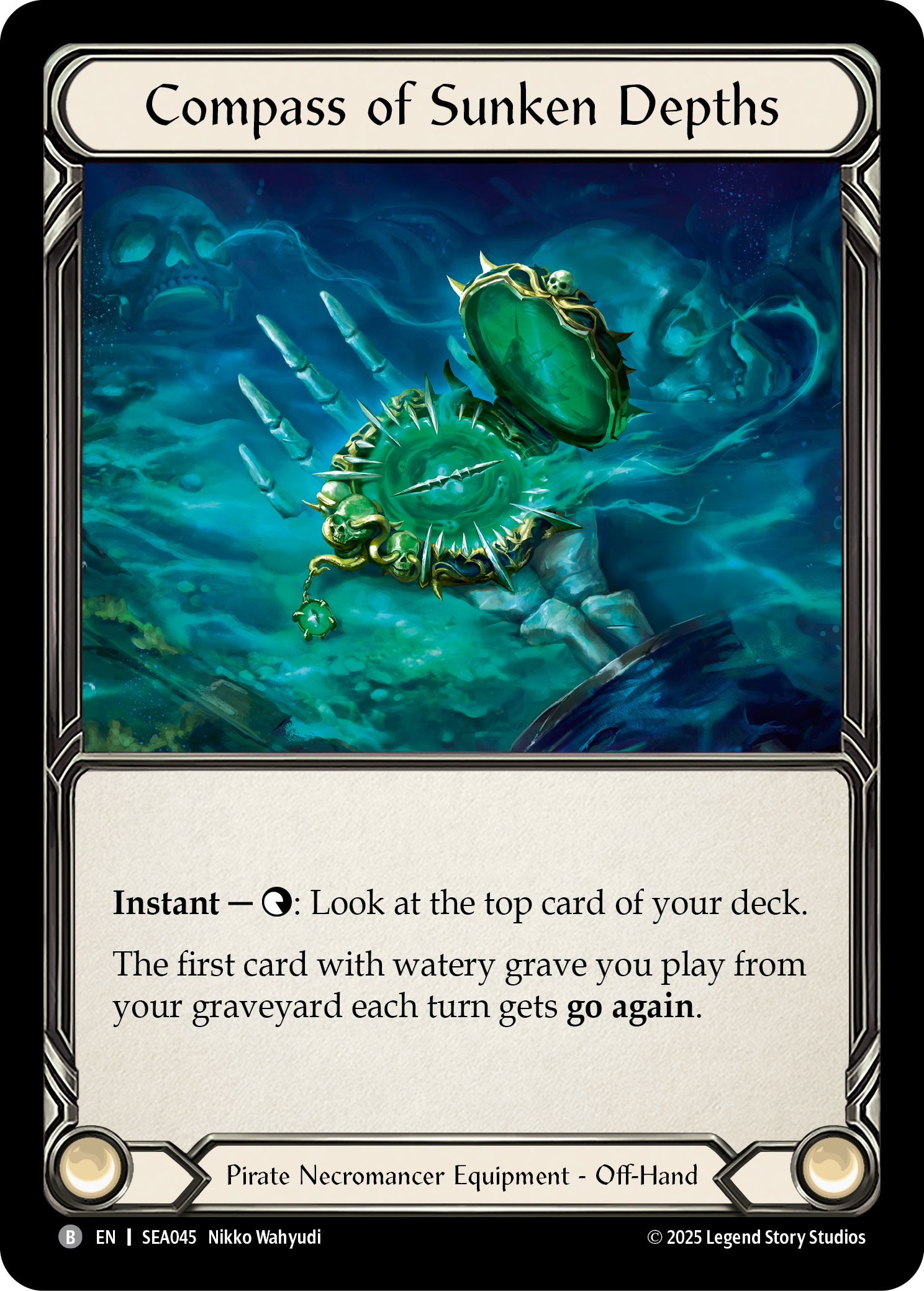 Compass of Sunken Depths - Flesh and Blood TCG - MoxLand