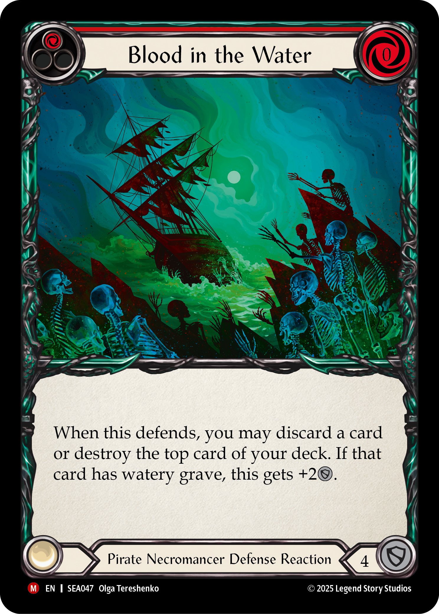 Blood in the Water (Red) - Flesh and Blood TCG - MoxLand
