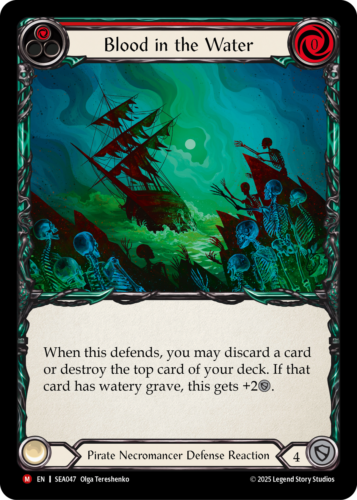 Blood in the Water (Red) - Flesh and Blood TCG - MoxLand