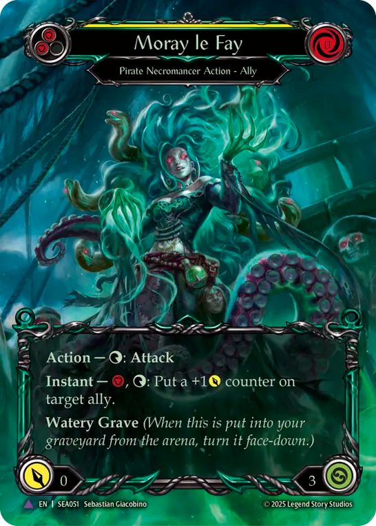 Moray le Fay (Yellow) - Flesh and Blood TCG - MoxLand