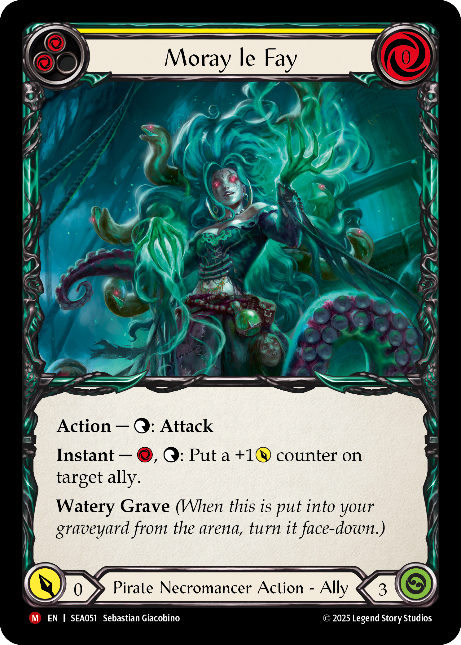 Moray le Fay (Yellow) - Flesh and Blood TCG - MoxLand