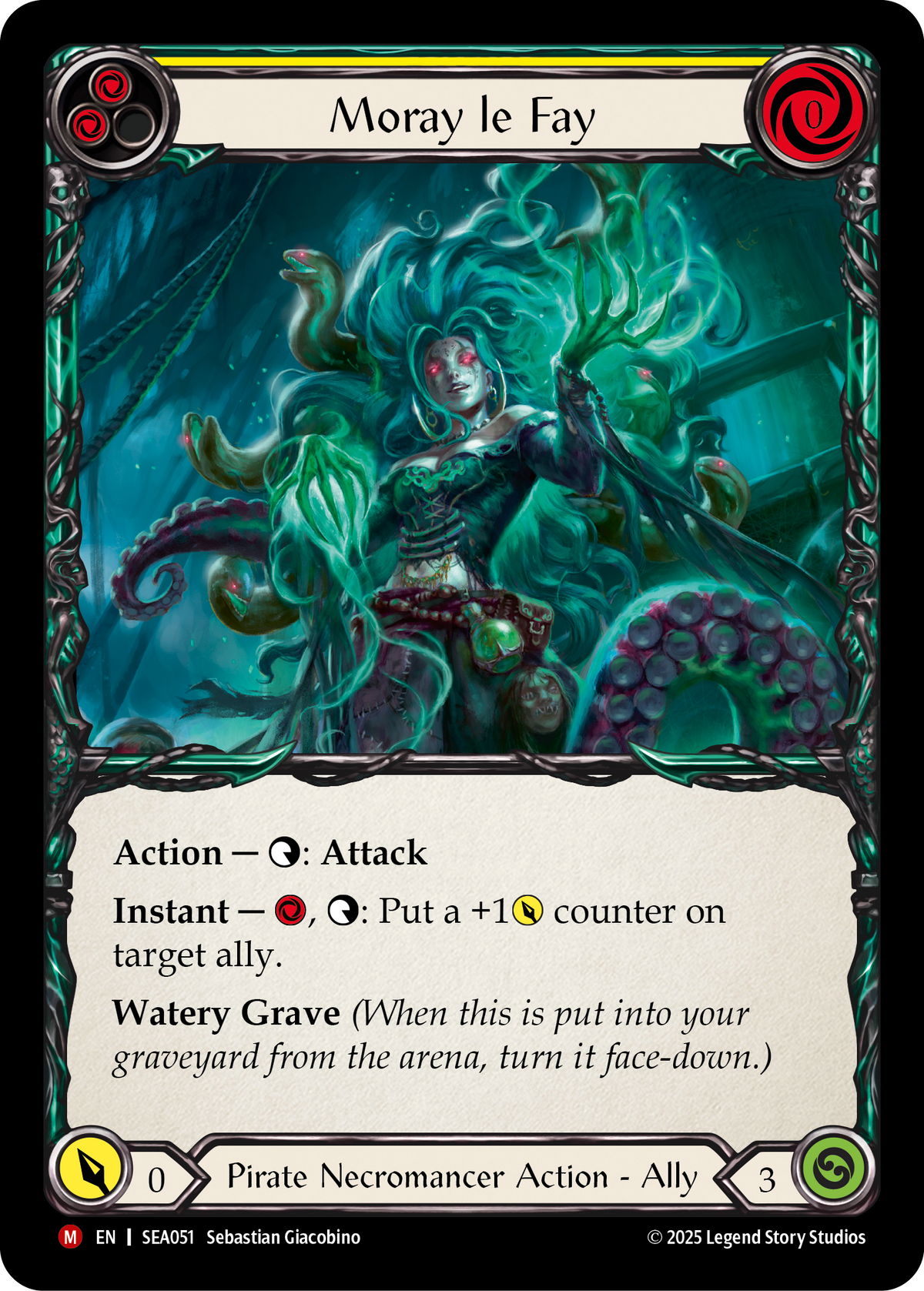 Moray le Fay (Yellow) - Flesh and Blood TCG - MoxLand