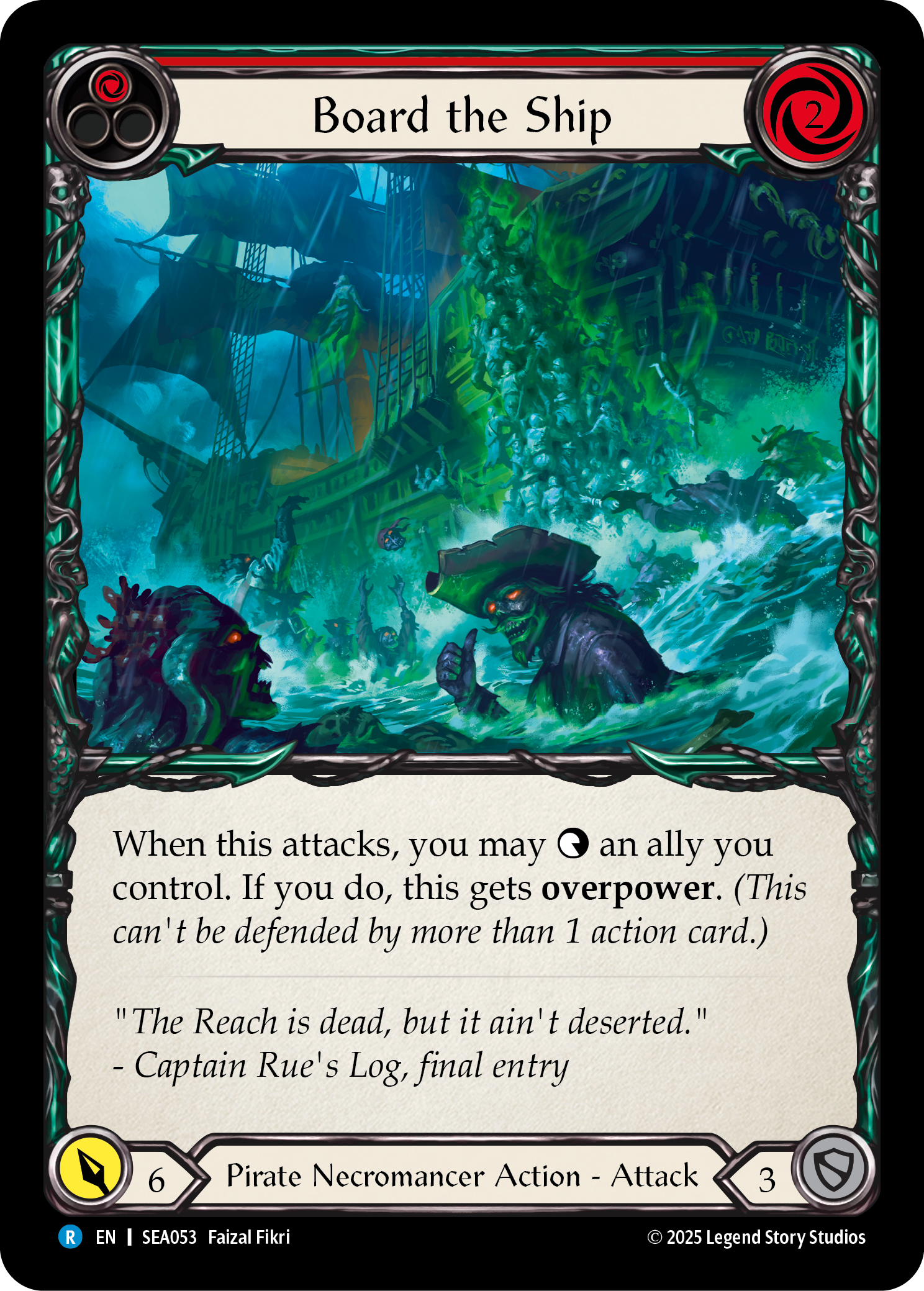 Board the Ship (Red) - Flesh and Blood TCG - MoxLand