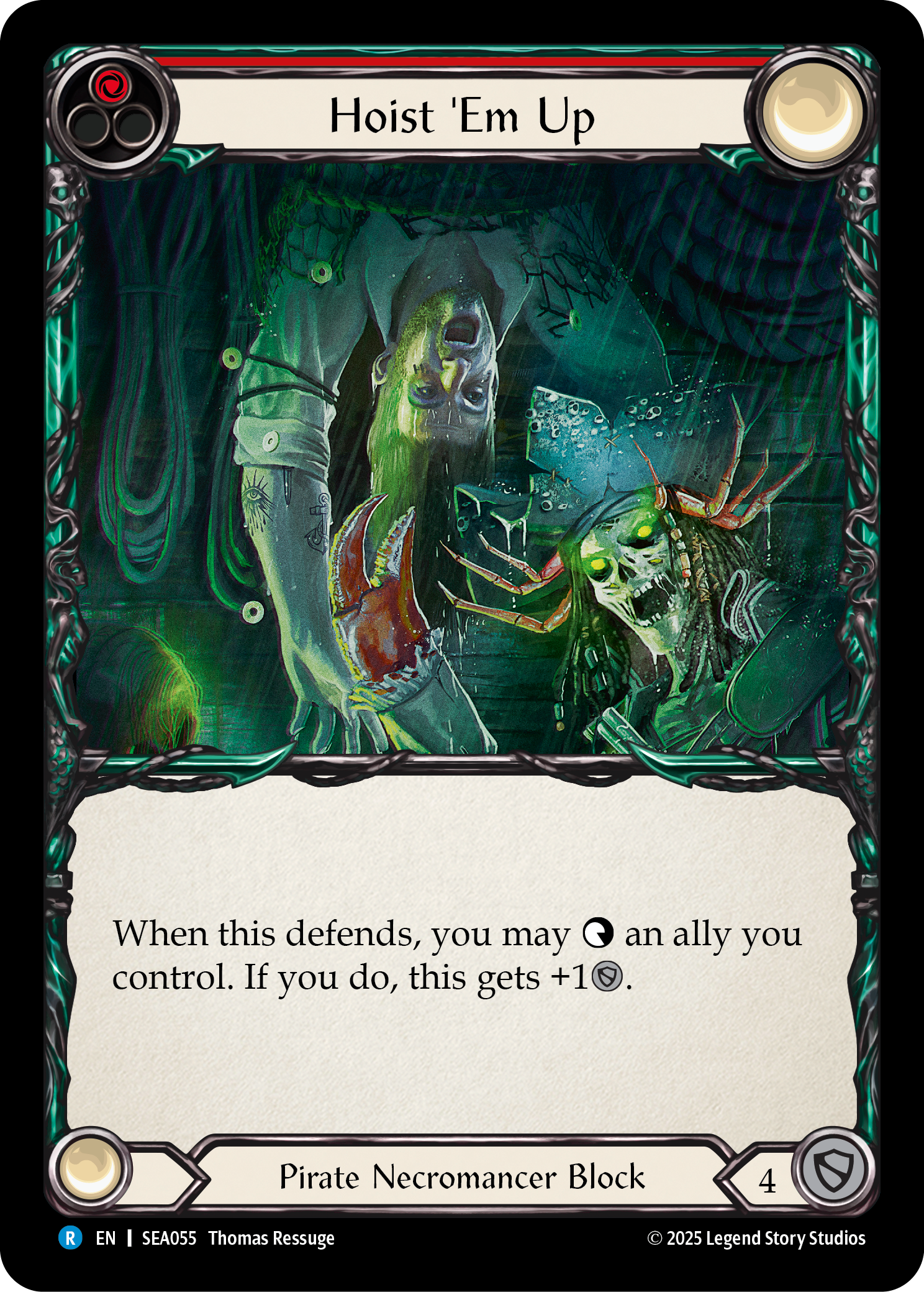 Hoist 'Em Up (Red) - Flesh and Blood TCG - MoxLand