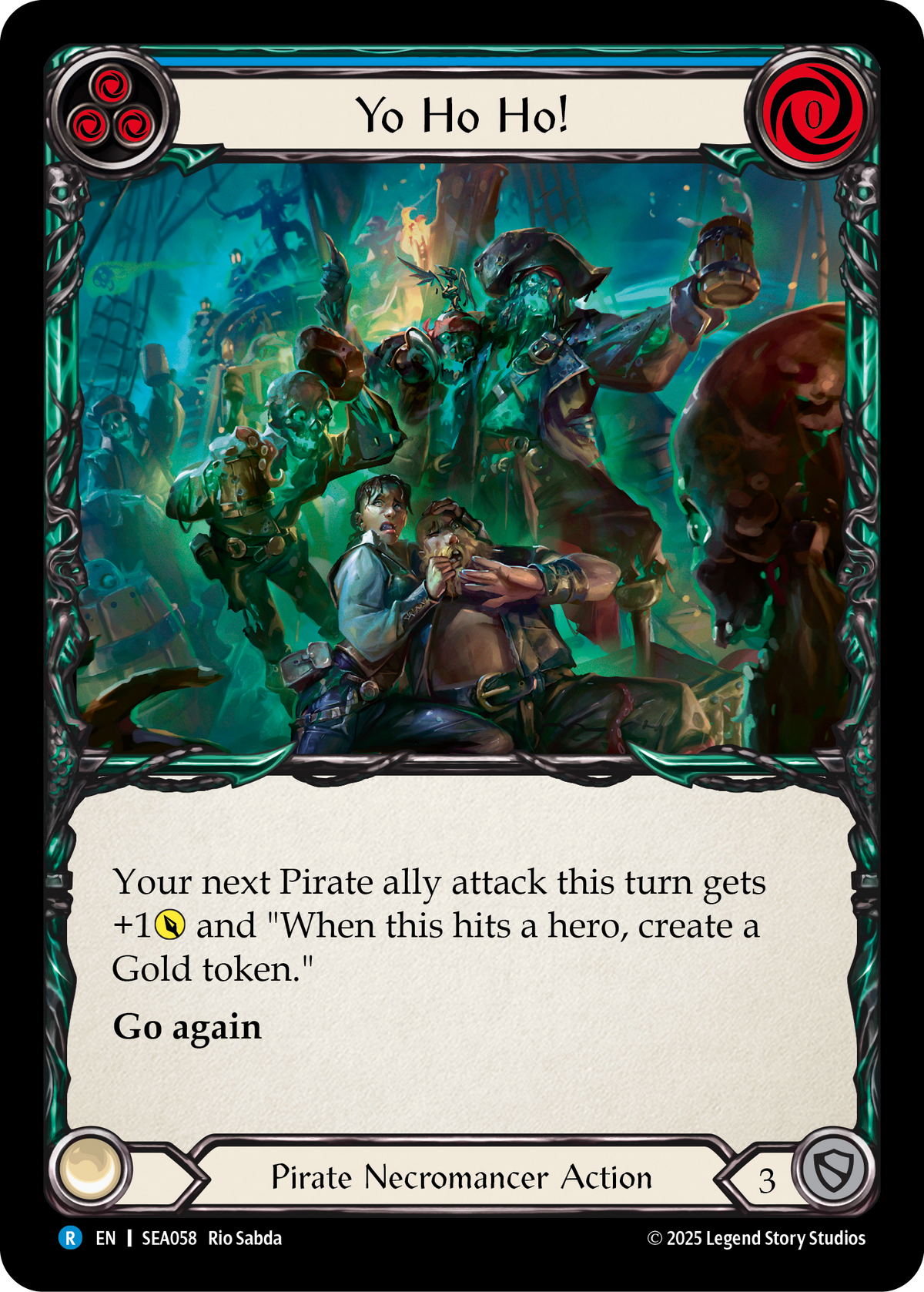 Yo Ho Ho! (Blue) - Flesh and Blood TCG - MoxLand