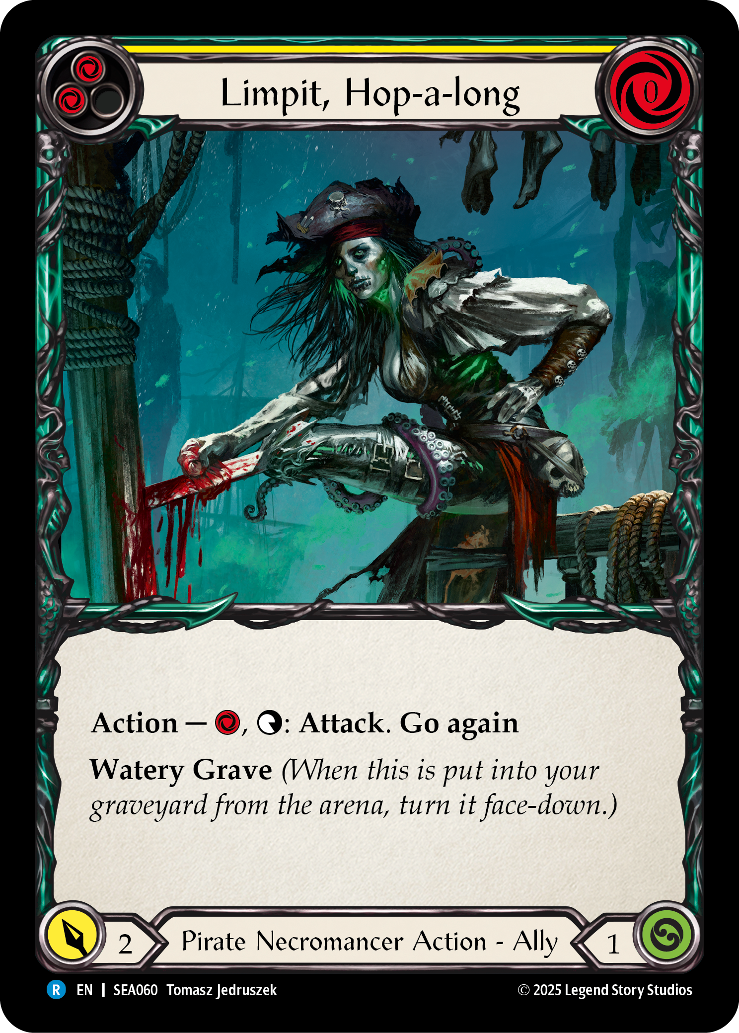 Limpit, Hop-a-long (Yellow) - Flesh and Blood TCG - MoxLand