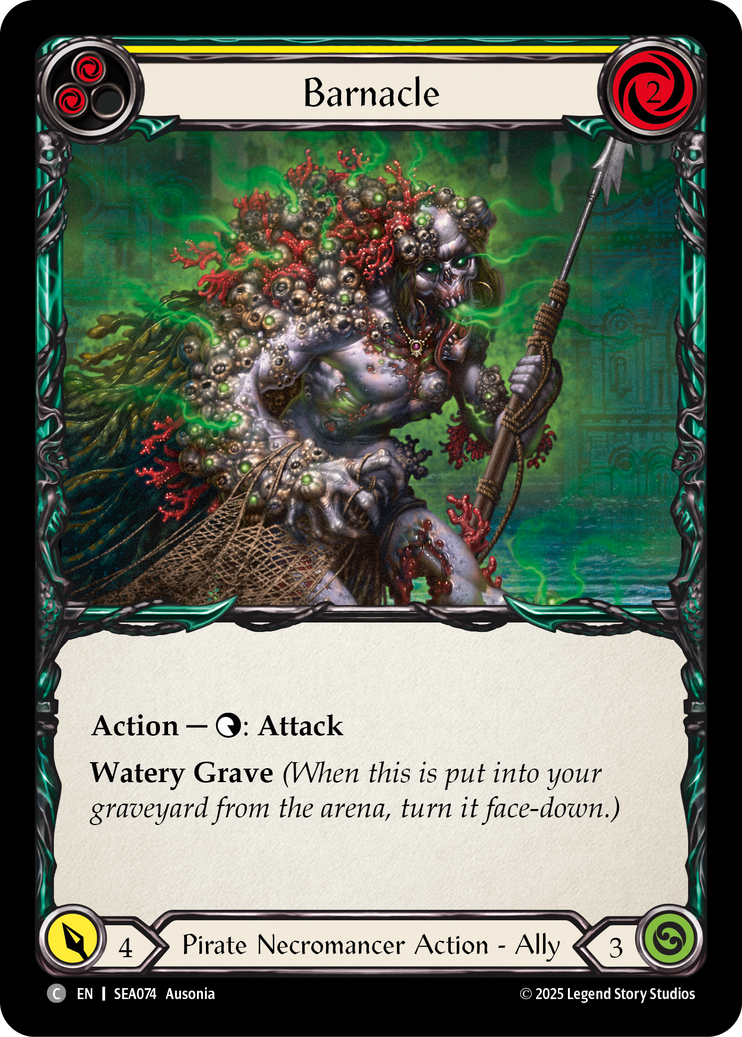Barnacle (Yellow) - Flesh and Blood TCG - MoxLand