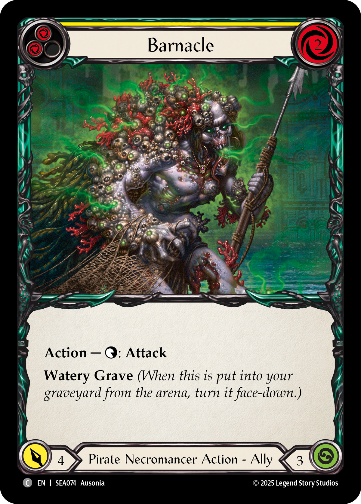 Barnacle (Yellow) - Flesh and Blood TCG - MoxLand