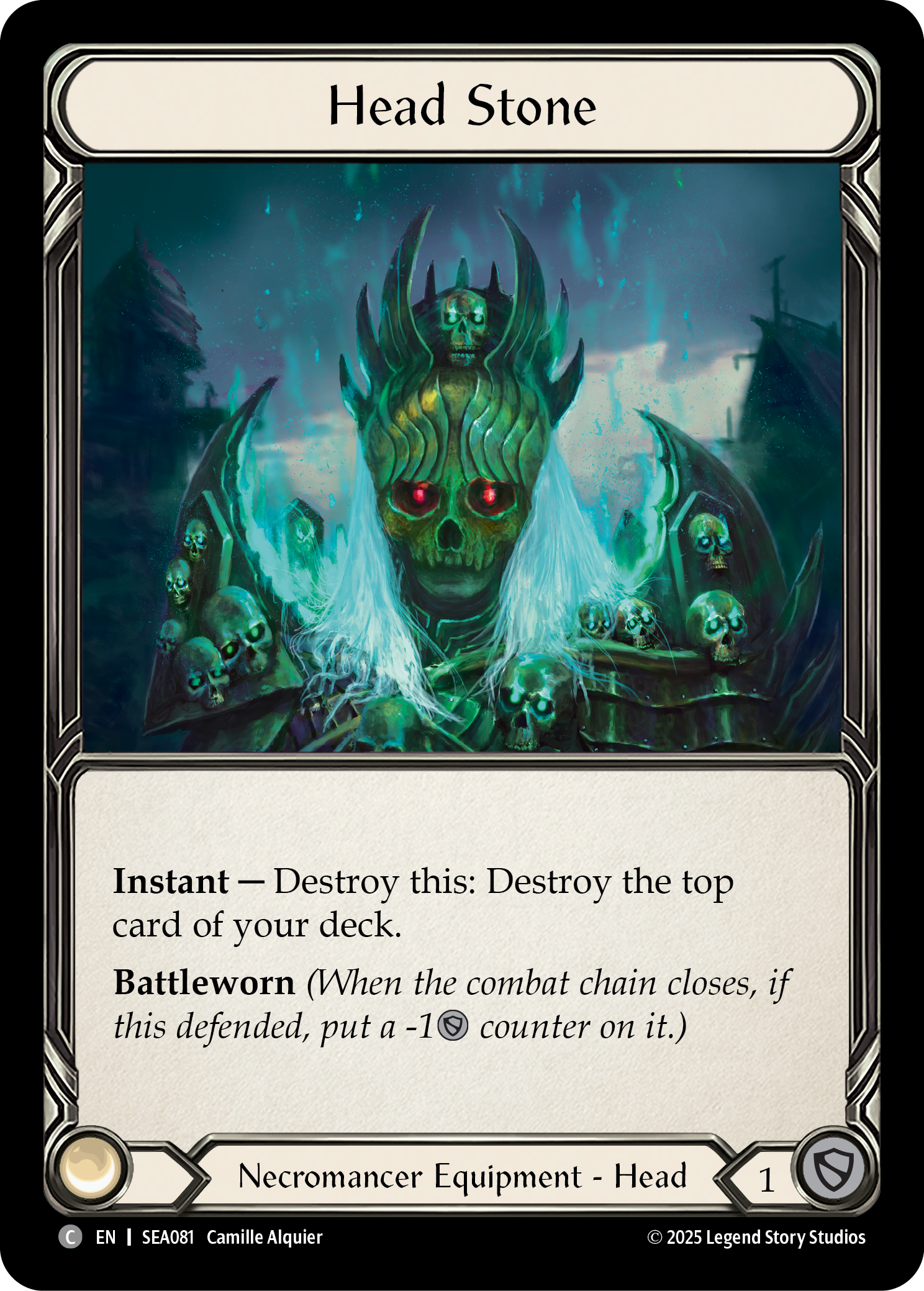 Head Stone - Flesh and Blood TCG - MoxLand
